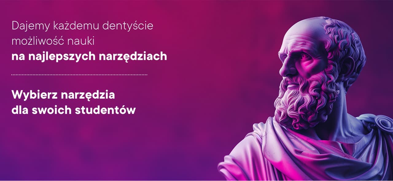 Dajemy każdemu dentyście możliwość nauki na najlepszych narzędziach