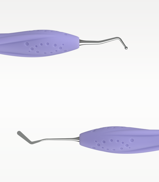 Modelling Spatula–Plugger with a silicone handle